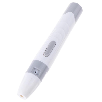 Picture of Lancet Pen Lancing Device For Diabetics Blood Collect 5 Adjustable Depth Blood Sampling Glucose Test Pen