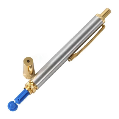 Picture of Hijama Cupping Bloodletting Hygienic Blood Glucose Test Acupuncture Painless Lancet Point Pen Single Head Needle Stainless Steel Silver