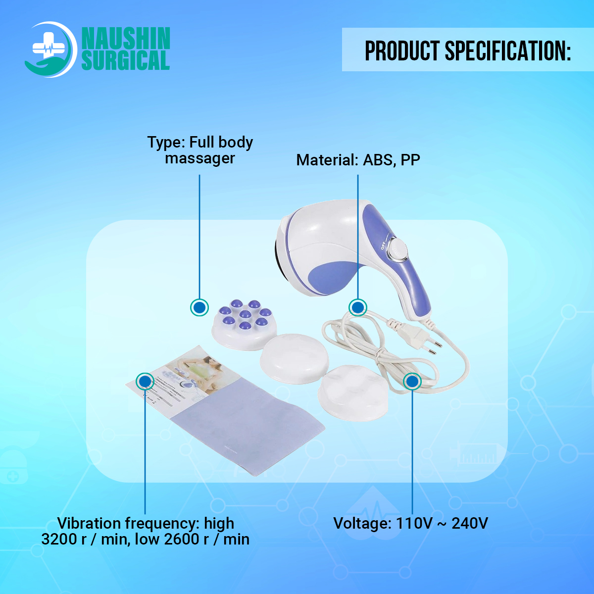 Picture of Massager Machine for home electric Machine