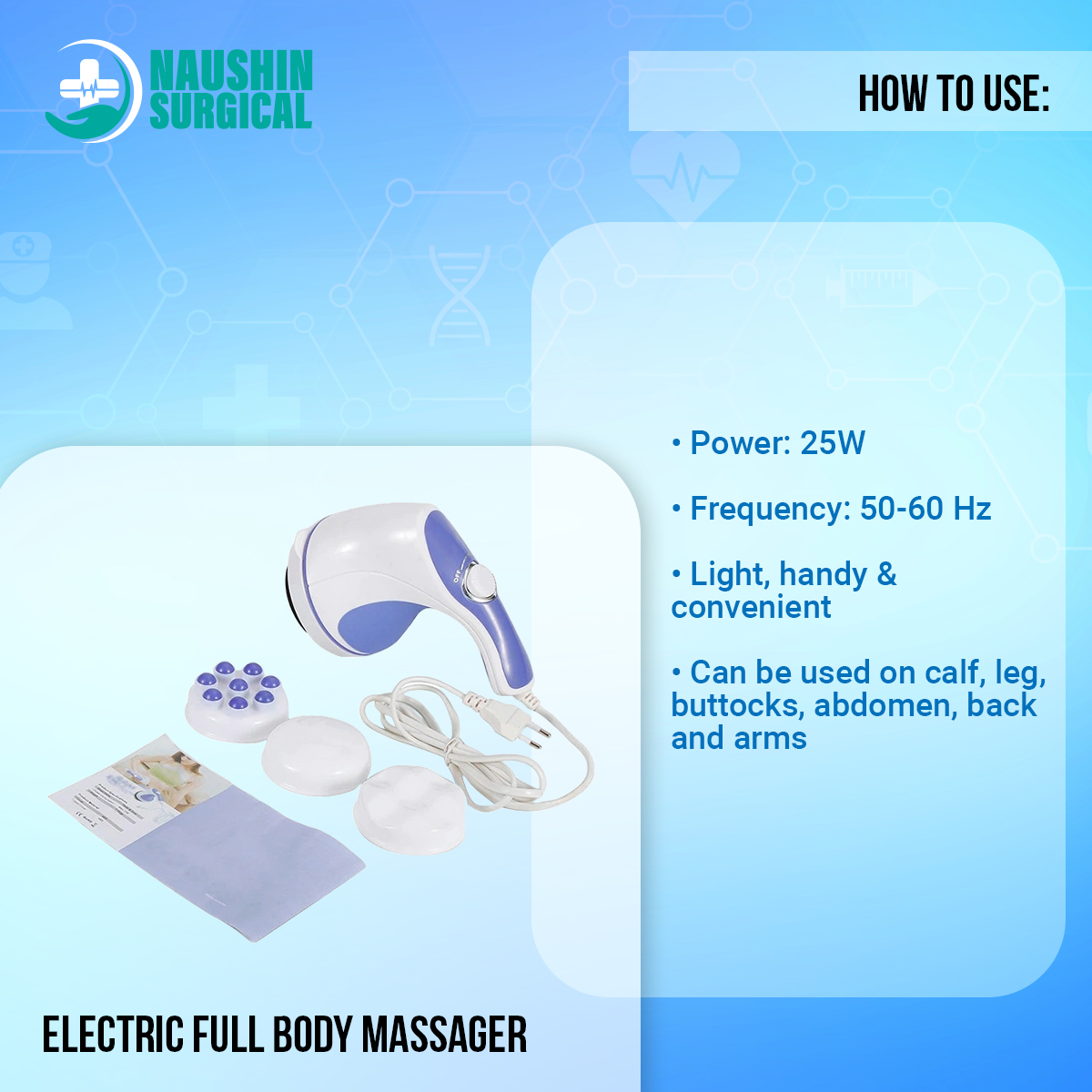 Picture of Massager Machine for home electric Machine