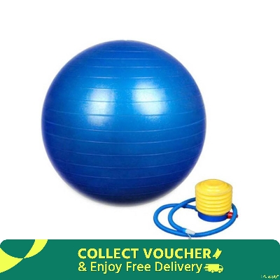 Picture of Gym Exercise Ball with Pumper For Body Fitness Plain