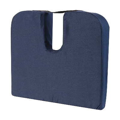 Picture of Coccyx Seat Cushion to Relieve Back, Sciatica and Tailbone Pain Ideal for Car, Office Chair
