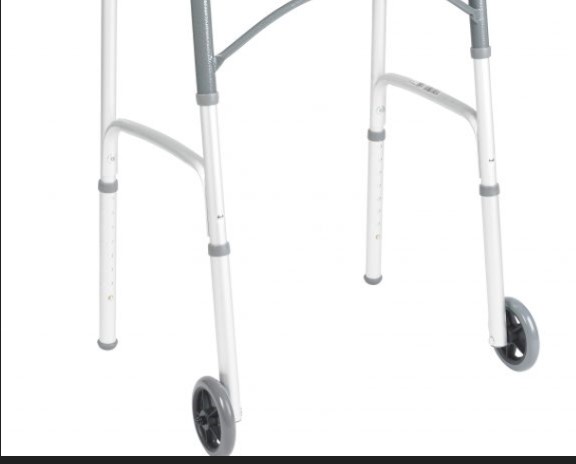 Picture of Stander Walker Replacement 15 centimetre Wheels, for the EZ Fold-N-Go Walker and Able Life Space Saver Walker, set of 2, Black