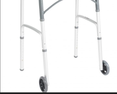 Picture of Stander Walker Replacement 15 centimetre Wheels, for the EZ Fold-N-Go Walker and Able Life Space Saver Walker, set of 2, Black