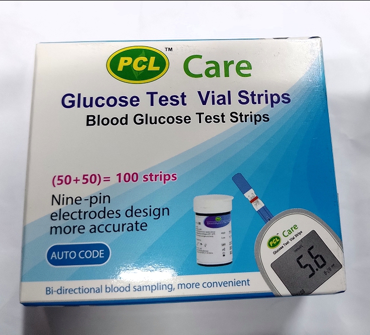 Picture of Care Glucose Test Vial Strips 100 pcs PCL