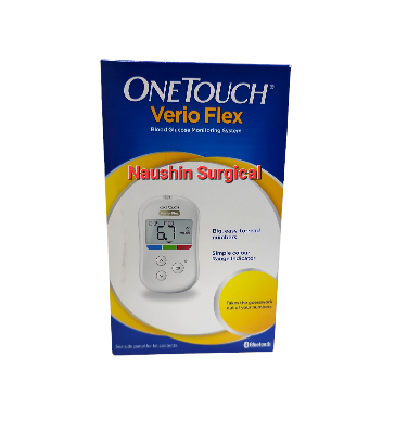 Picture of One Touch Verio Flex Meter OneTouch Verio Flex Blood Glucose Meter/One Touch Verio Flex Test Strips50 pis/One Touch Verio Flex Lancets 2box 50 pis