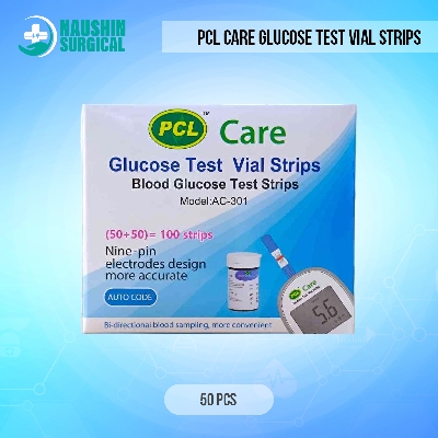Picture of PCL Care Glucose Test Vial Strips 50 pcs