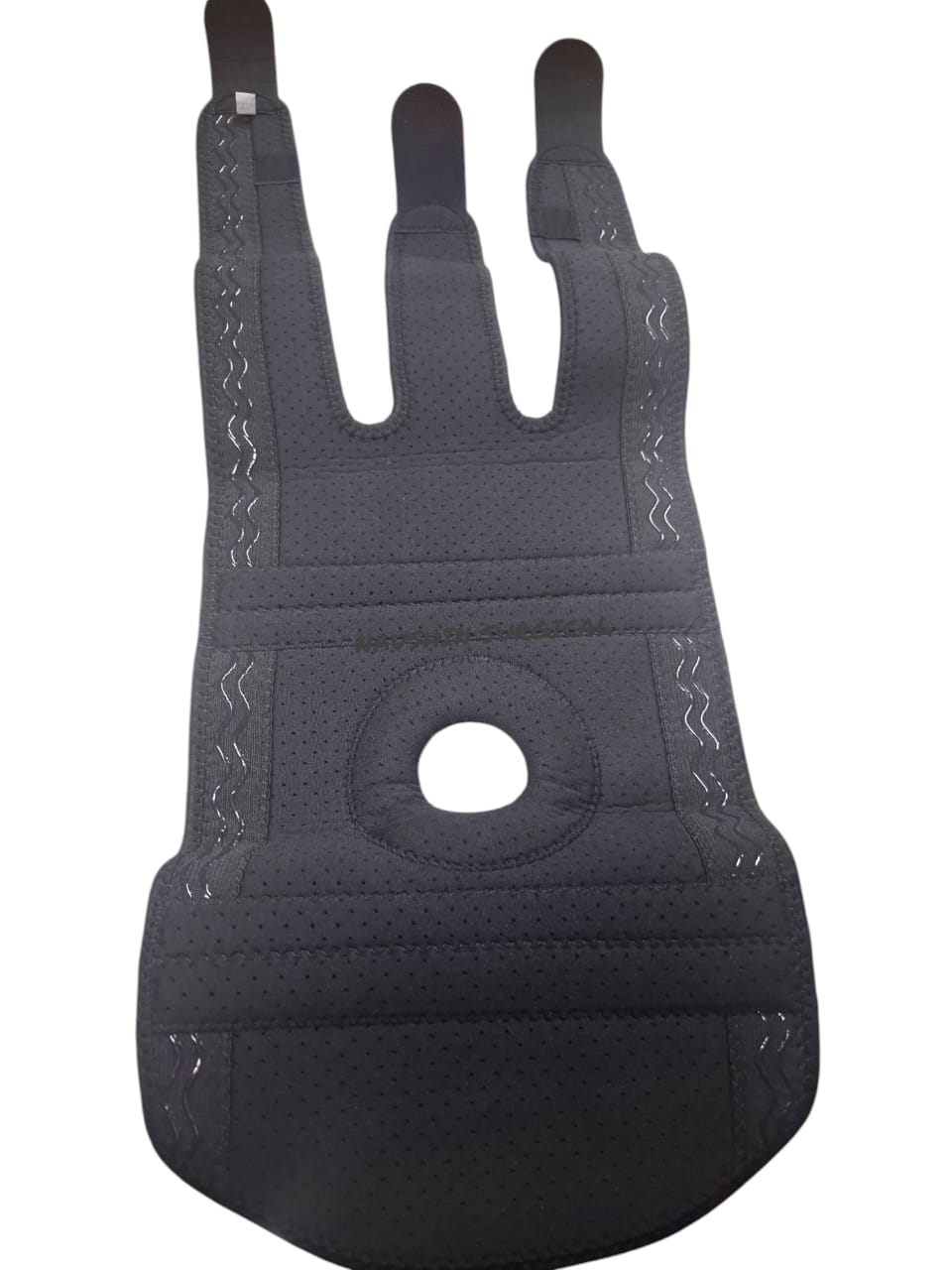 Picture of Open Patella Knee Support Adjustable Knee Support Patella, Knee Brace for Knee Pain Relief, Ligament Injury, Protection at Gym, Running,and Sports size L