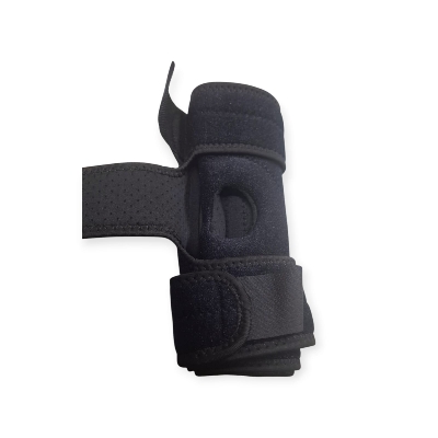 Picture of Open Patella Knee Support Adjustable Knee Support Patella, Knee Brace for Knee Pain Relief, Ligament Injury, Protection at Gym, Running,and Sports size L