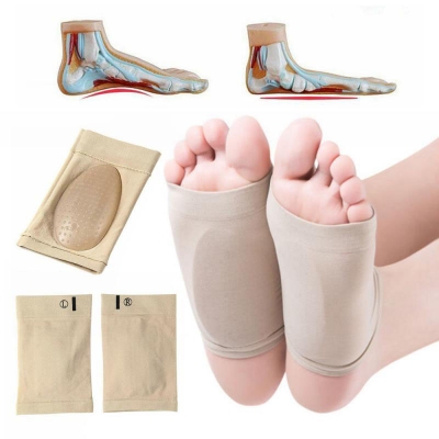 Picture of 1Pair Arches Footful Orthotic Arch Support Foot Brace Flat Feet Relieve Pain Comfortable Shoes Orthotic Insoles Shoe Accessories