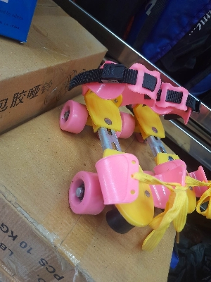 Picture of Adjustable Roller Skating Shoes Front Brakes Kids Skates