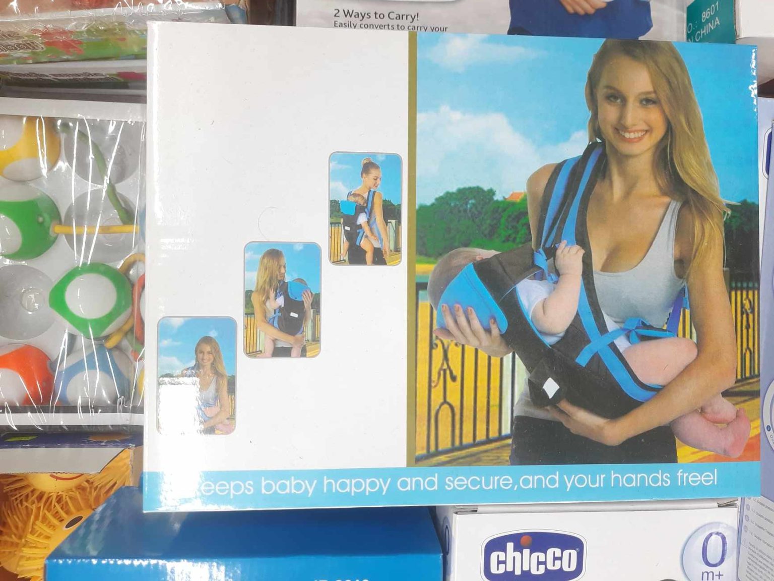 Picture of Baby Carrier Soft, Comfortable and stylish Baby Carrying Bag Suitable for 6-36 months to 3 Years