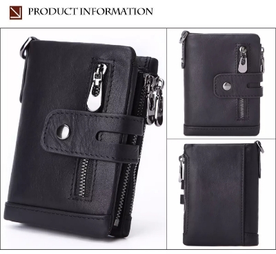 Picture of Jeep Black 100% Leather Wallet For Man - Wallet For Men - Wallet