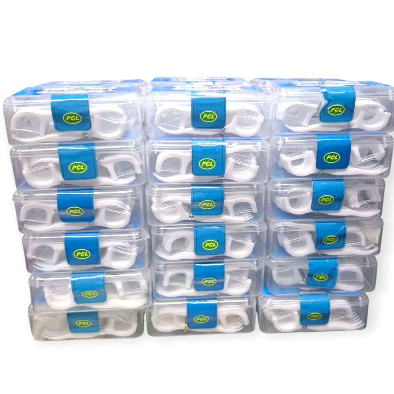 Picture of Dental Floss Pick Toothpick Interdental Cleaner Tooth Pick Flosser (50 Piece)