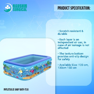 Picture of Inflatable Baby Bath Tub / Swimming Pool Inflatable Baby Bath Tub / Swimming Pool