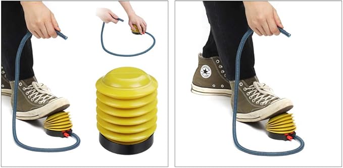 Picture of Manual Foot Air Pump Inflating Deflate Tool Inflatable Bed Swimming Pool Balloon Baby Bathtub Pumper Intex Bath Tub/swimming pool Pumper