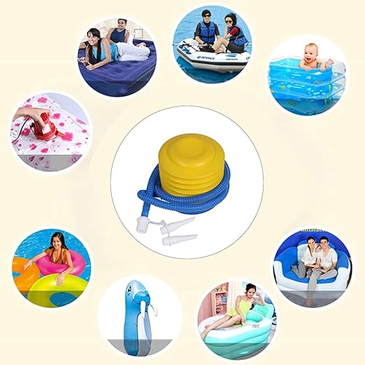 Picture of Manual Foot Air Pump Inflating Deflate Tool Inflatable Bed Swimming Pool Balloon Baby Bathtub Pumper Intex Bath Tub/swimming pool Pumper