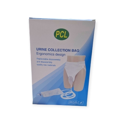 Picture of Urine Collector Silicone Urinal with Young Man  Urine Catheter Bags Urine Collection Bag Young Man