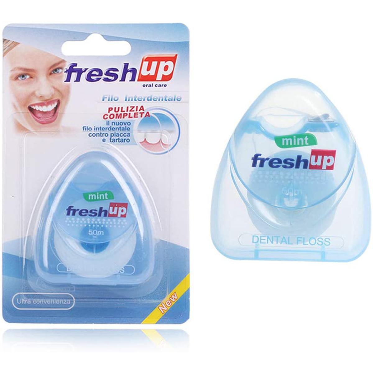 Picture of Fresh Up Oral Care Dental Floss Mint Flavour 50 meter