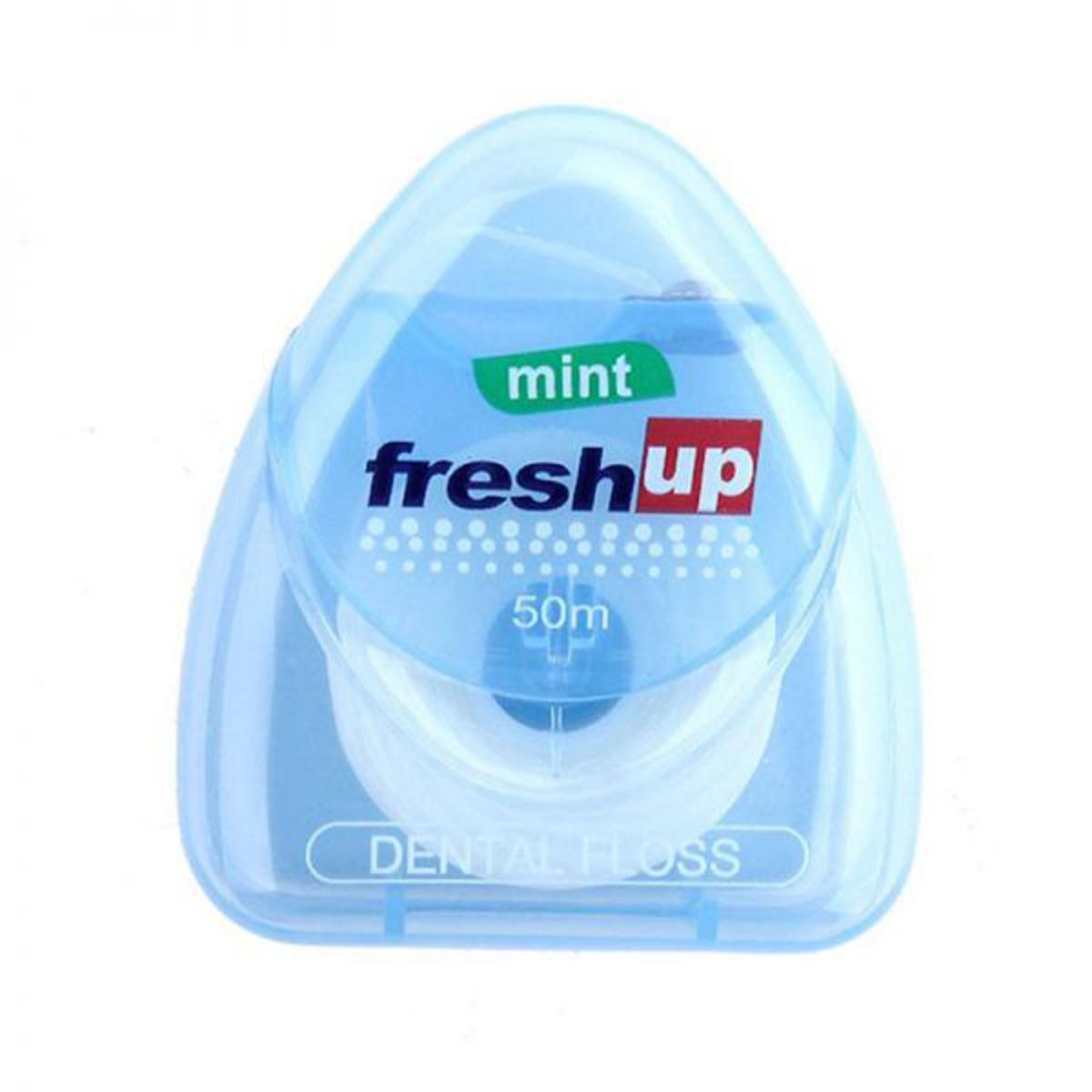 Picture of Fresh Up Oral Care Dental Floss Mint Flavour 50 meter