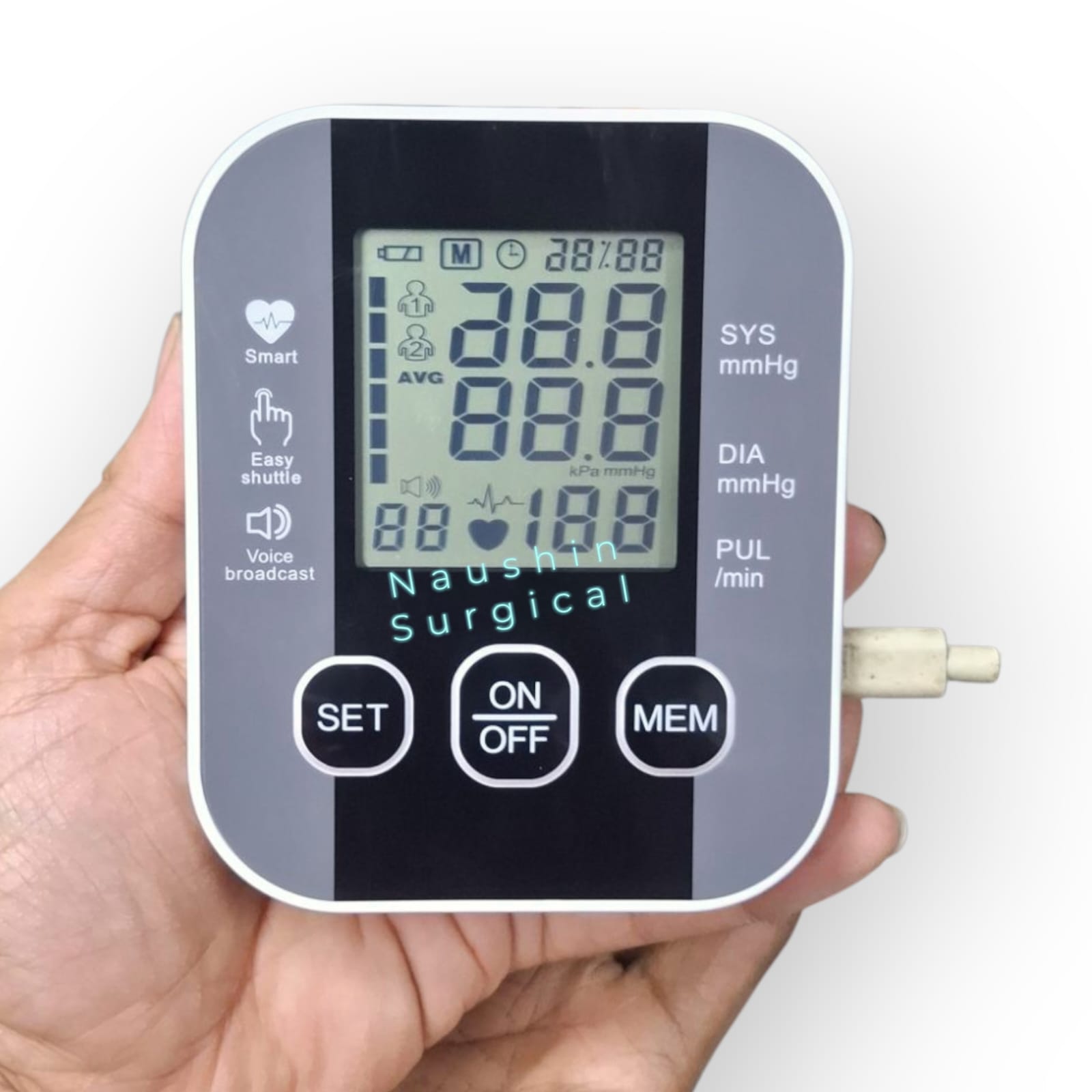 Picture of Digital Blood Pressure Machine Price Medical Sphygmomanometer Arm Pressure Device Bp Monitor