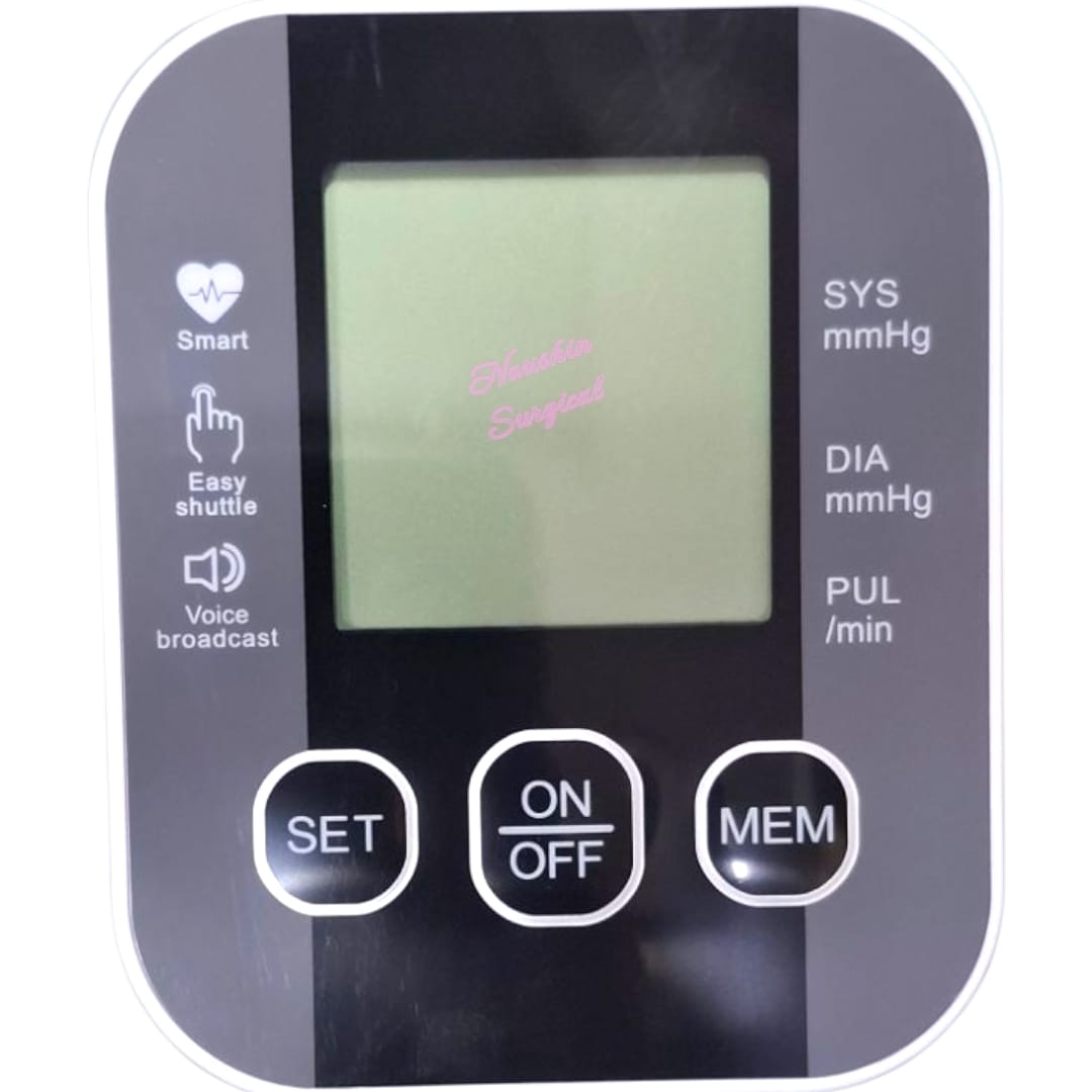 Picture of Digital Blood Pressure Machine Price Medical Sphygmomanometer Arm Pressure Device Bp Monitor