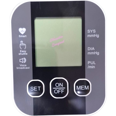 Picture of Digital Blood Pressure Machine Price Medical Sphygmomanometer Arm Pressure Device Bp Monitor