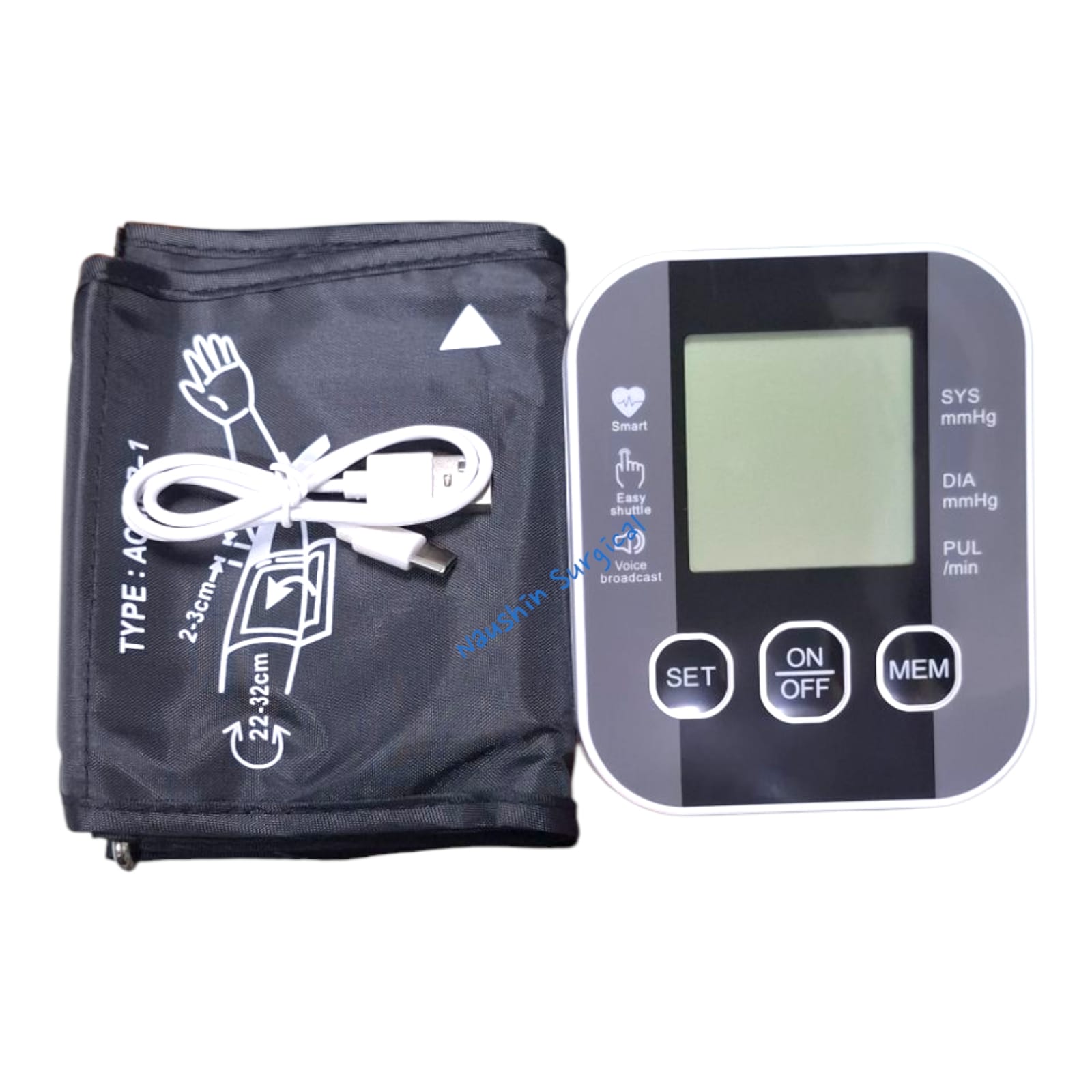 Picture of Digital Blood Pressure Machine Price Medical Sphygmomanometer Arm Pressure Device Bp Monitor