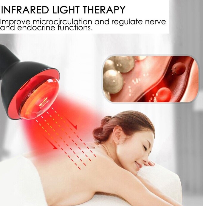 Picture of Philips Infraphil Infrared Replacement Lamp 150W  Pain-Relief Lamp Medical IR Heat Lamp