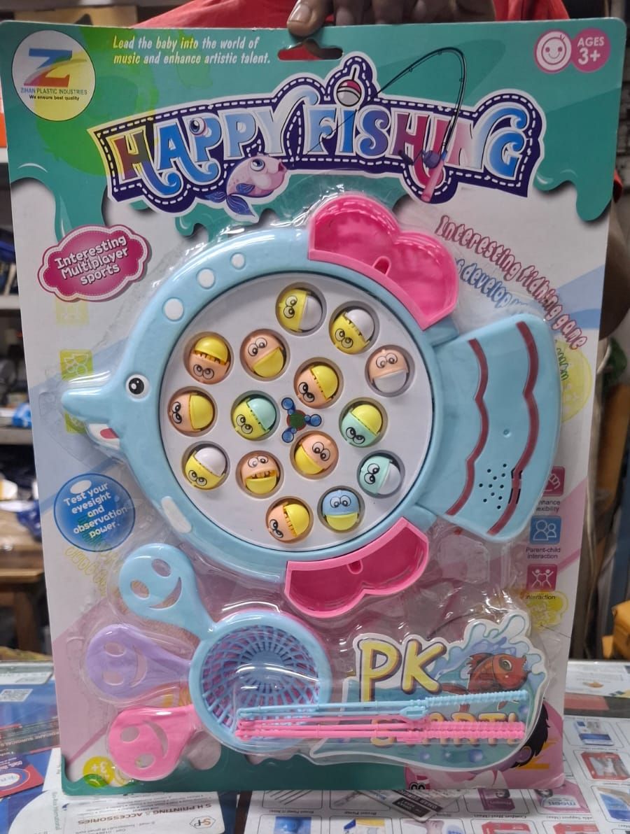 Picture of Fishing Fish Game Kids Toy (15 Fishes,)