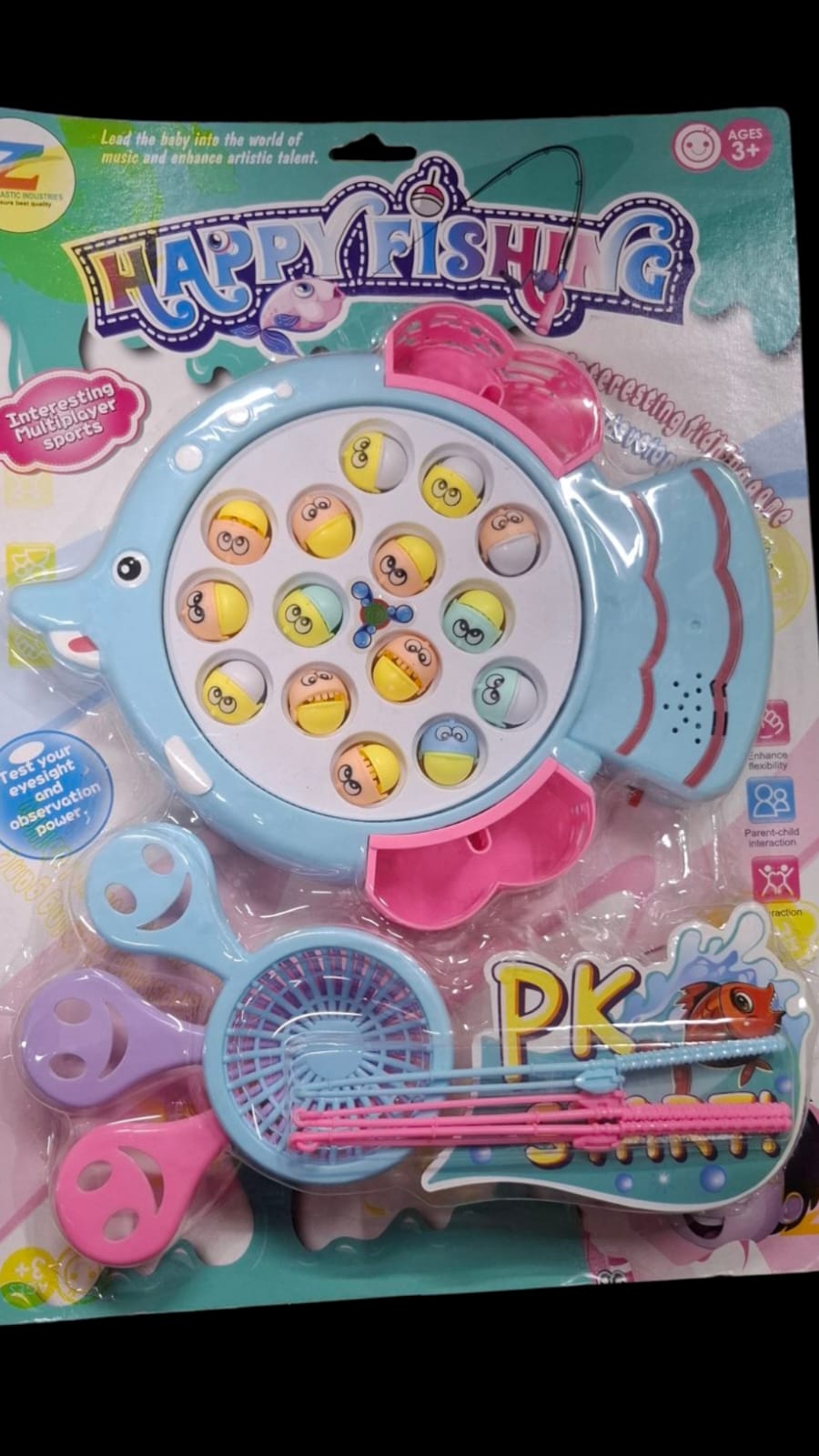 Picture of Fishing Fish Game Kids Toy (15 Fishes,)