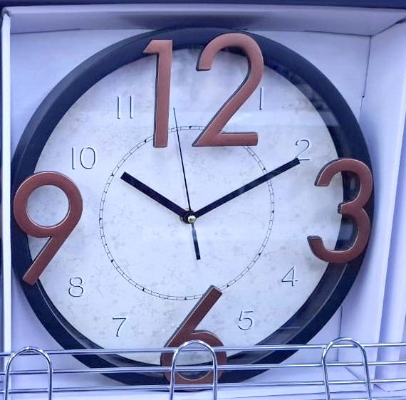 Picture of Modern Design Classic Analog wall clock for office home Beautiful Home Decorative  Wall Clock