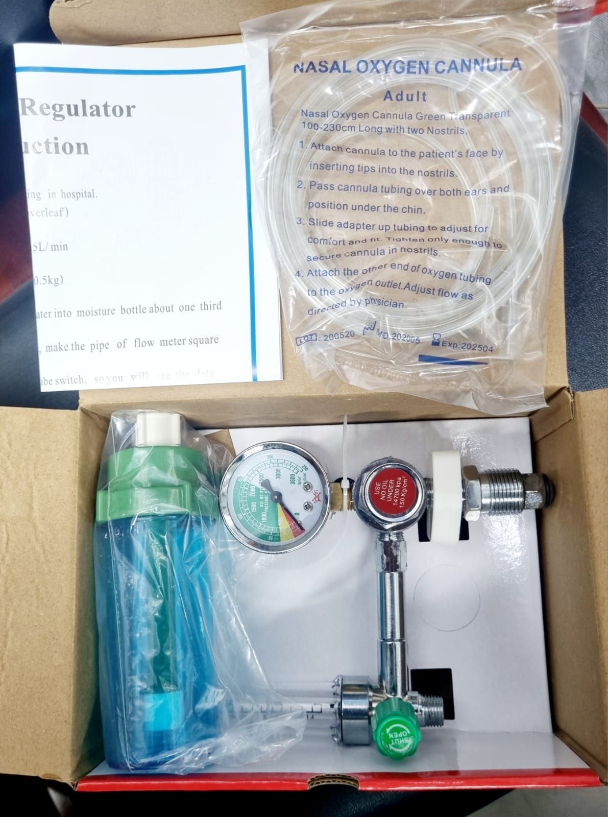 Picture of Medical Regulator oxygen flowmeter