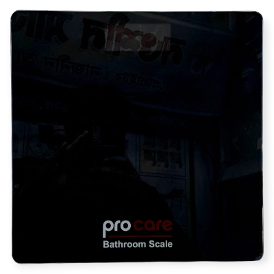 Picture of Digital weighing machine with room temperature display for human body weight (various colors) - weight machine