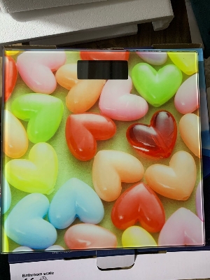 Picture of Digital weighing machine Body Fat Scale Floor Scientific Smart Electronic LED Digital Body Weight Bathroom Balance Weighing Scales Glass Floor Scales