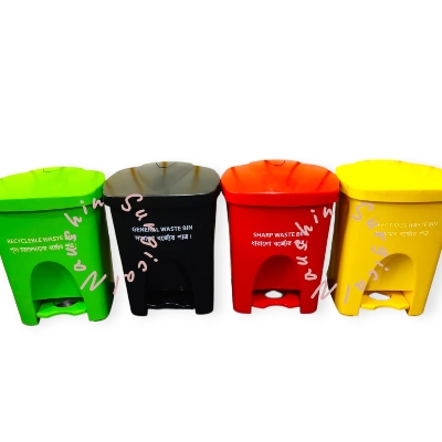 Picture of Medical Clean Bin Pedal Binr Capacity 20 Liter Clean Bin Paddle Bin Waste Paper Basket Water Capacity 20 Litter