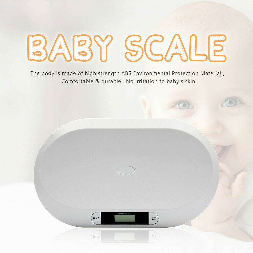 Picture of Digital Electronic Weighing Scale Newborn Baby Infant Pets Bathrooms 20KGS/44LBS