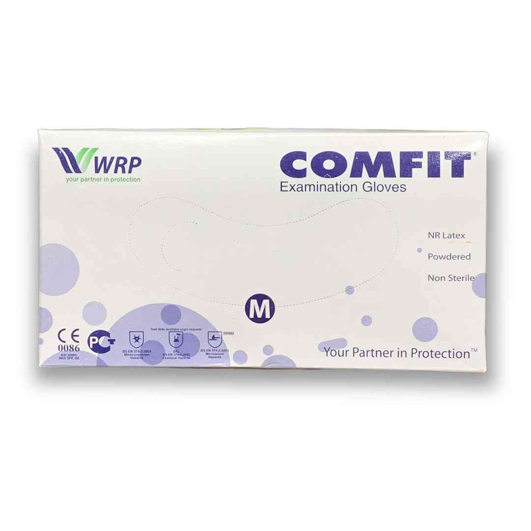 Picture of Comfit Examination Gloves 100Pcs/Box Comfit examination hand gloves 100%original 100pcs full feel box - be safe