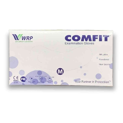 Picture of Comfit Examination Gloves 100Pcs/Box Comfit examination hand gloves 100%original 100pcs full feel box - be safe