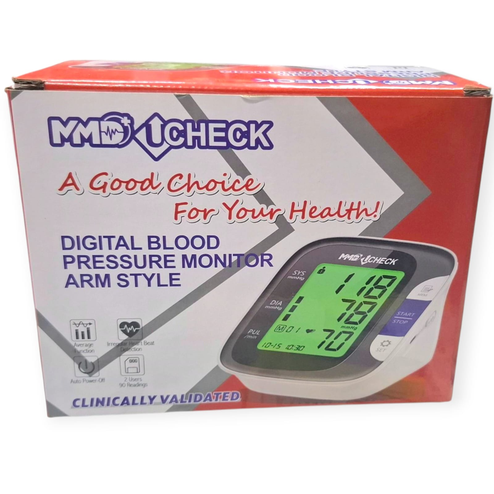 Picture of Digital Blood pressure Machine Uicheck MMD