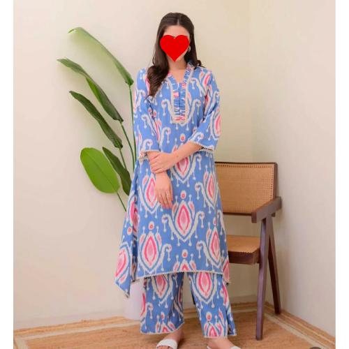 Picture of Two Piece Kurti Set fior Girl