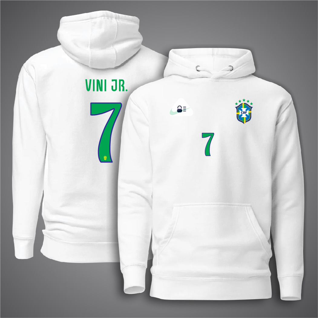 Picture of Brazil Hudi For Man - Vini JR 7 Premium Hoodies For Man - Brazil Hoodie