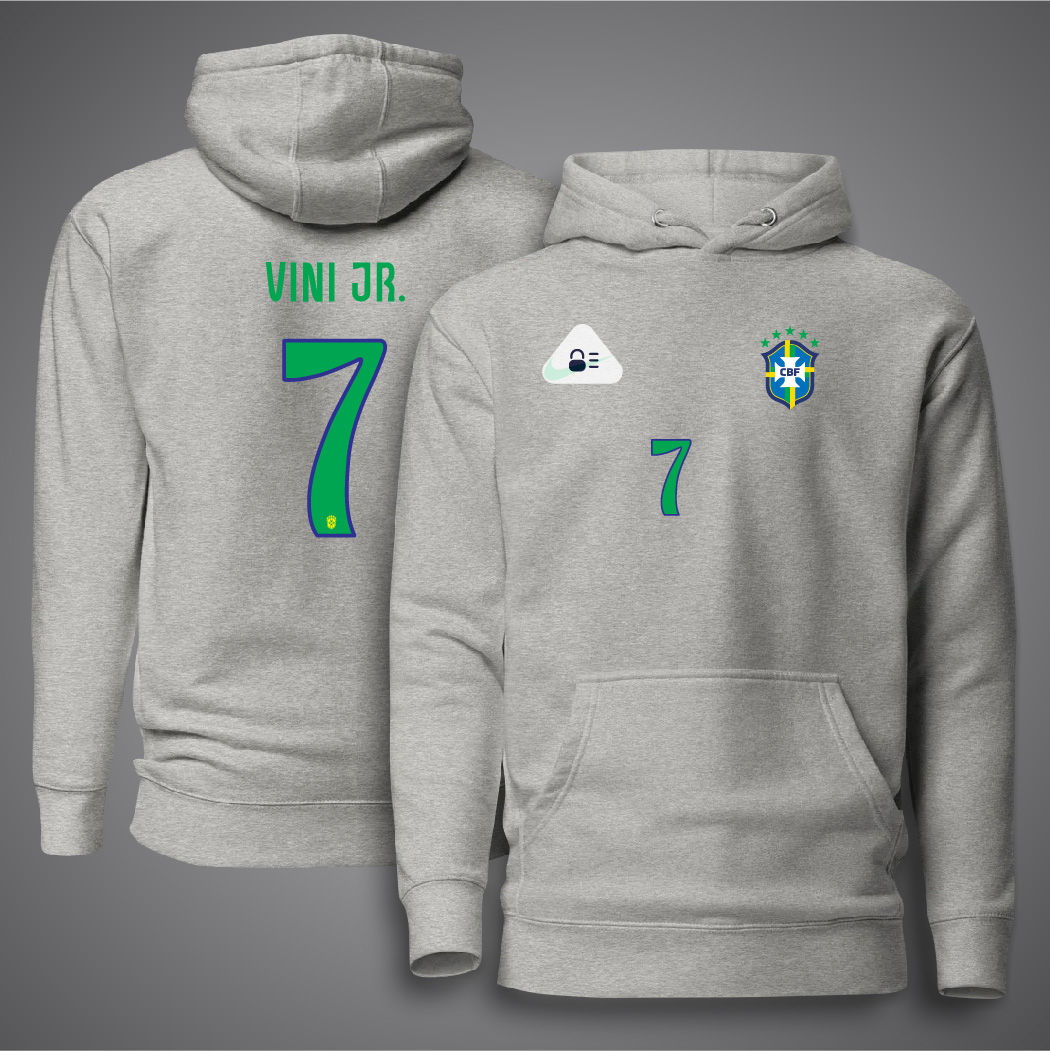 Picture of Brazil Hudi For Man - Vini JR 7 Premium Hoodies For Man - Brazil Hoodie