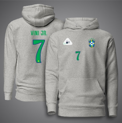 Picture of Brazil Hudi For Man - Vini JR 7 Premium Hoodies For Man - Brazil Hoodie