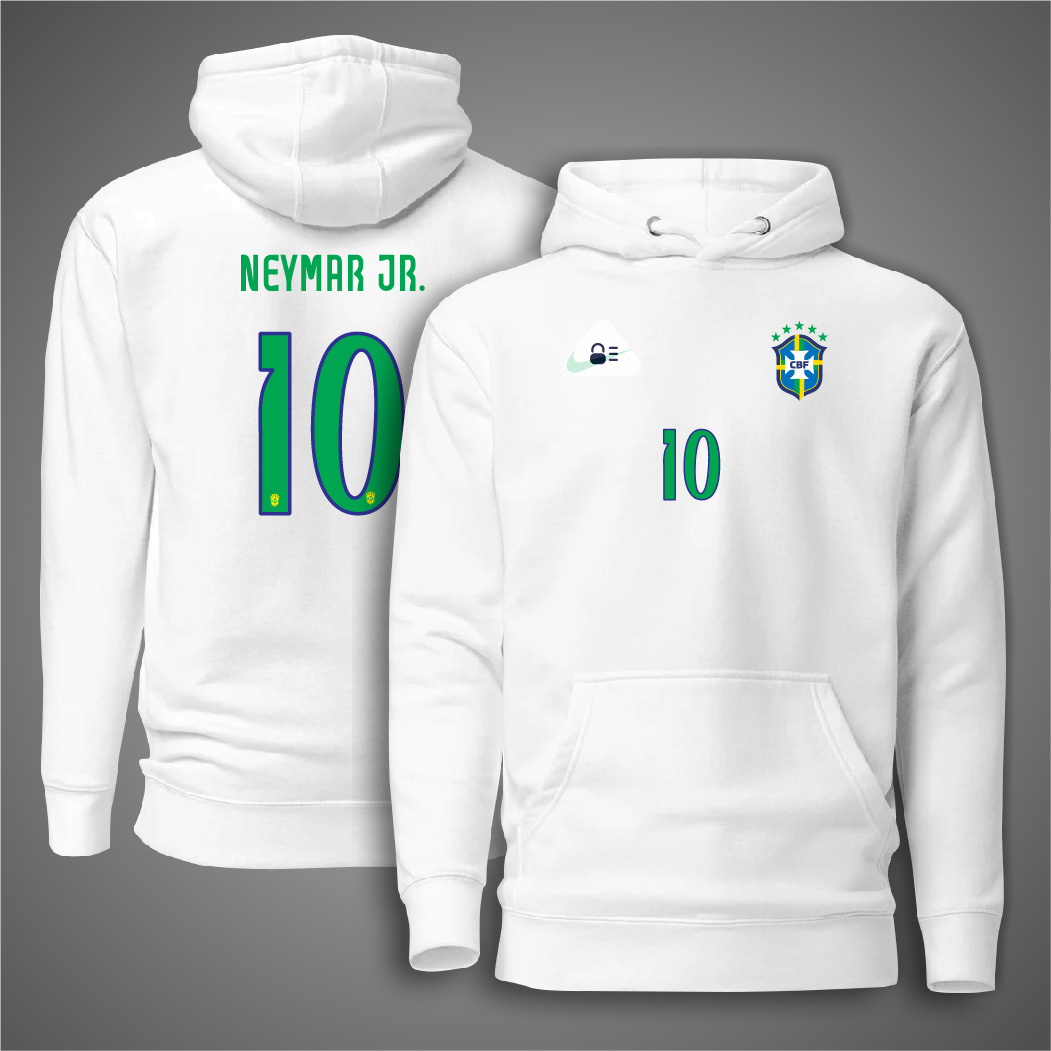 Picture of Brazil Hudi For Man - Neymar JR 10 Premium Hoodies For Man - Brazil Hoodie