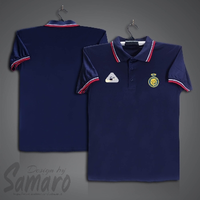 Picture of Al-Nassr Short Sleeve Polo Football Jersey For Men - PP Micro Collar Polo Jersey - Al Nassr Jersey