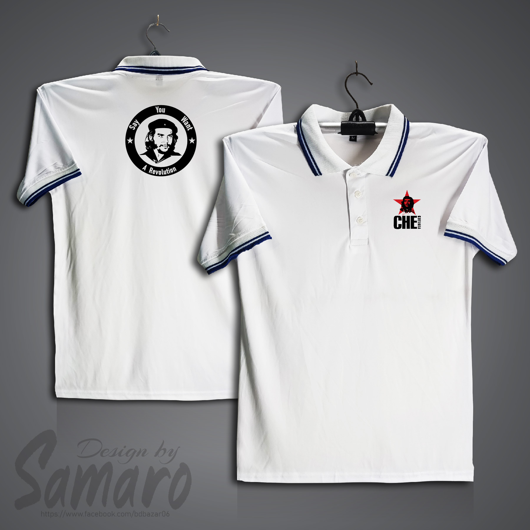 Picture of Che Guevara Short Sleeve Polo Jersey For Men - PP Micro Polo T Shirt For Men - Che Guevara Jersey