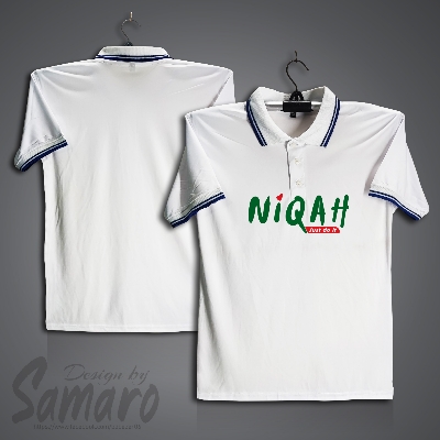 Picture of Niqah Just do it Short Sleeve Polo Jersey For Men - PP Micro Polo T Shirt For Men - Islamic Polo Jersey