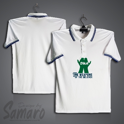 Picture of The Weapons Short Sleeve Polo Jersey For Men - PP Micro Polo T Shirt For Men - Islamic Polo Jersey