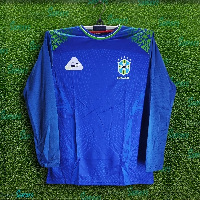 Picture of Brazil Full Sleeve World Cup Jersey For Man - Long Sleeve T Shirt - Brazil Football Jersey 2026